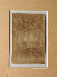 Órgano y coro Catedral del Pilar de Zaragoza. Foto Laurent, c.a. 1900