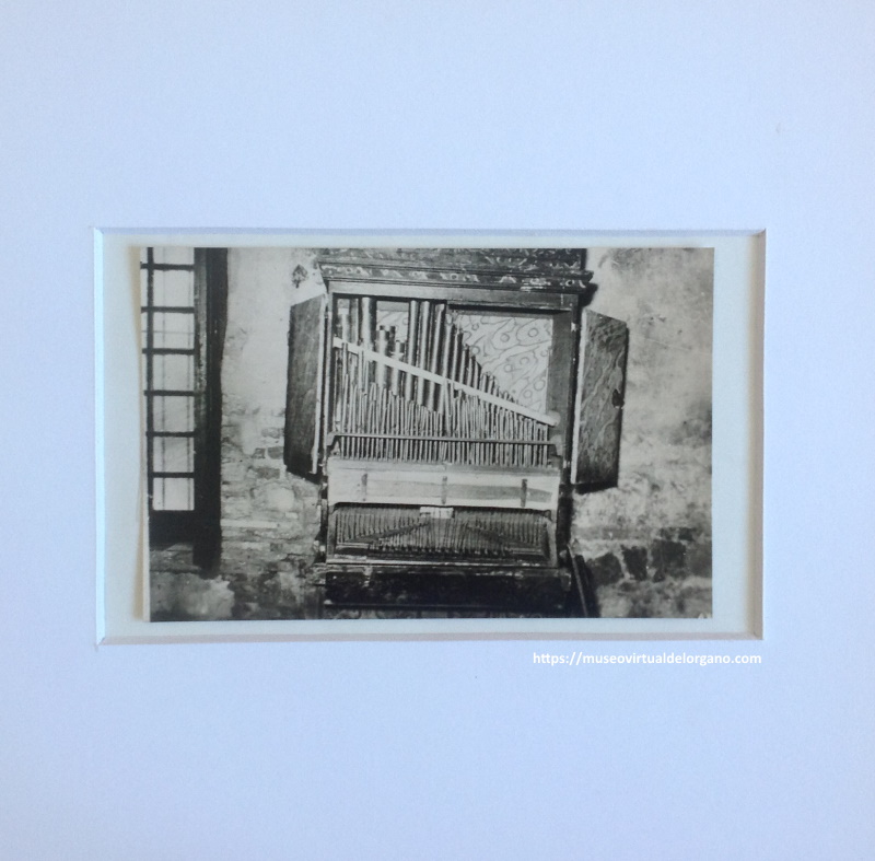 Órgano Realejo del Real Monasterio de Santa Clara de Tordesillas. Ed Grecor. Valladolid, 1961.