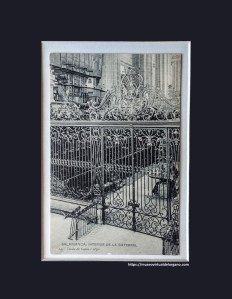 Órgano renacentista de la Catedral de Salamanca. Fotografía Viuda de Calón é Hijo, c.a.1910-20