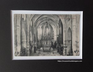 Órgano barroco de la Basílica de Santa María de Vilafranca del Penedès, 1908