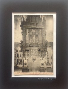 Órgano de la Parroquia Santa Eulalia. Esparraguera.Fotografo L. Roisin, Barcelona, c.a. 1930