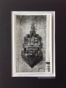 Órgano del Convento de San Benito de Alcántara. Cáceres.Foto Javier, c.a. 1940