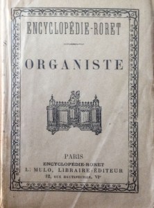 Nouveau manuel complet de l’organiste. Paris : Librairie encyclopédie de Roret, 1855