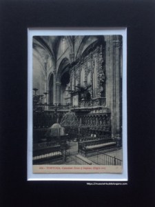 Órgano de la Catedral de Tortosa. Joyas de España. Ed Almirall. Barcelona. Fototipia Thomas., c.a.1910