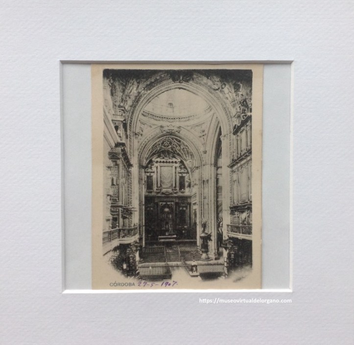 Órganos de la Catedral de Córdoba. Ed. Hauser y Menet, Madrid, ca. 1907