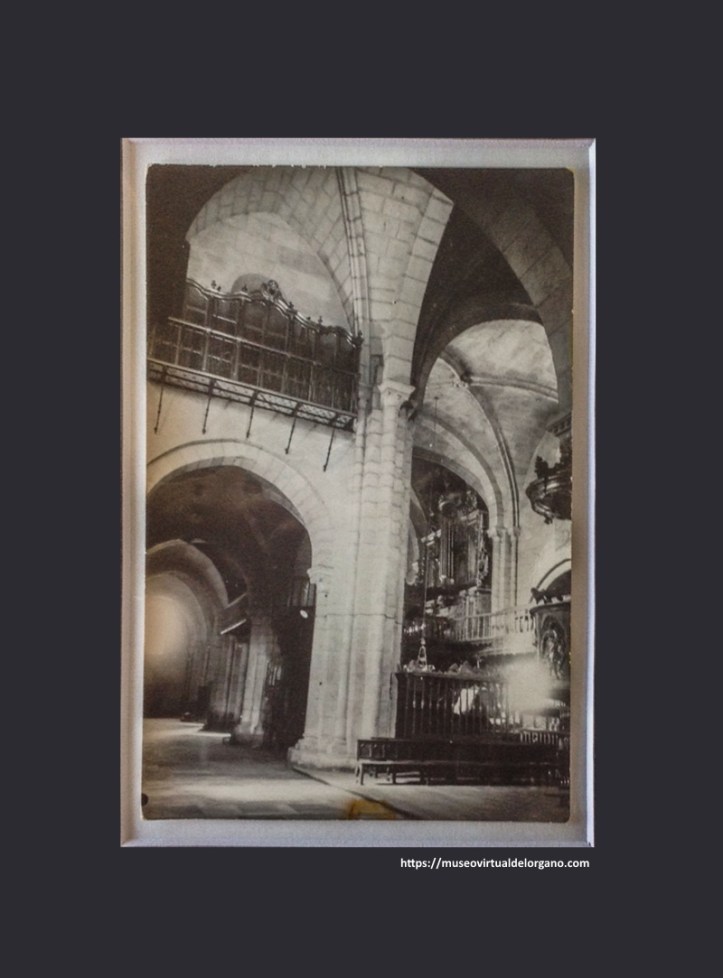 Órganos de la Catedral de Mondoñedo vista lateral