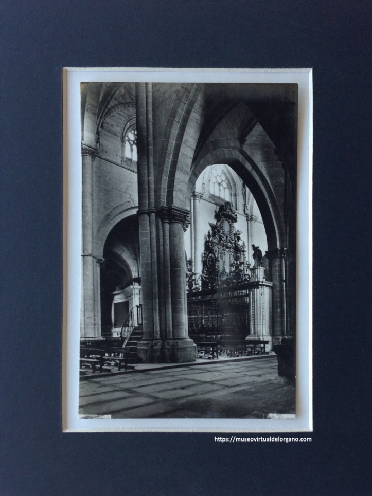 Órgano Liborna Echevarría, Catedral de Ciudad Rodrigo. Ed. Arribas, Zaragoza, ca. 1950