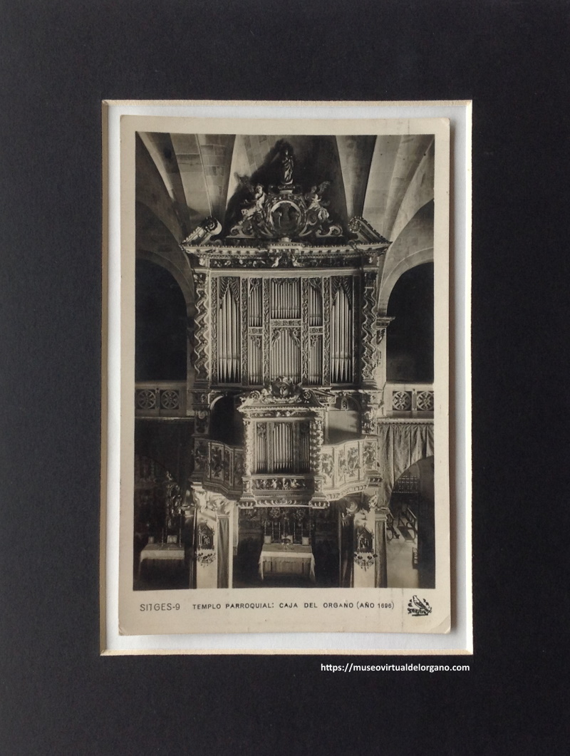 Órgano Iglesia de San Bartolomé y Santa Tecla de Sitges, 1930