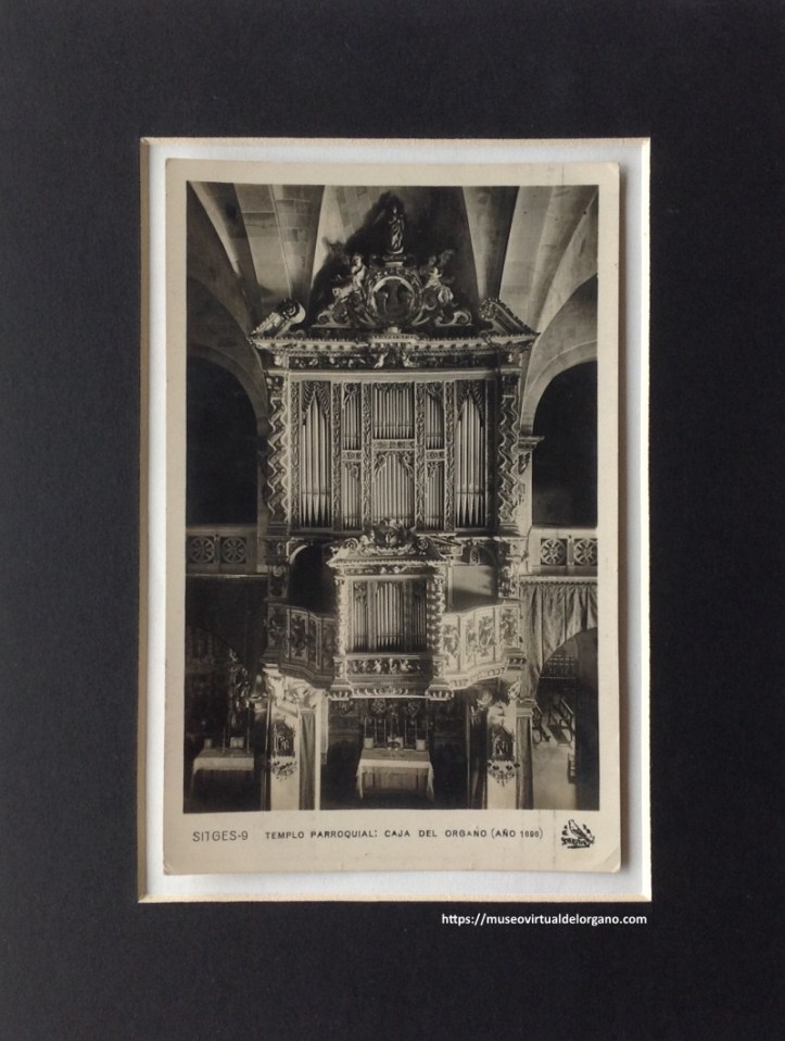 Órgano Iglesia de San Bartolomé y Santa Tecla de Sitges, 1930