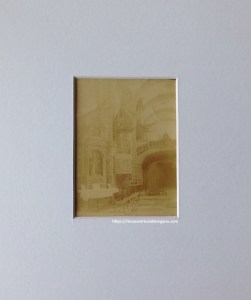 Órgano de la Iglesia de Nuestra Señora de la Merced, Huete. Cuenca. Albúmina, c.a. 1900