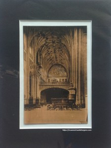 Coro y Órgano de San Esteban, Salamanca. Fotógrafo L. Roisin, c.a. 1930