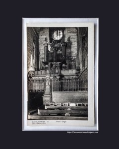 Órgano de Sant Joan de les Abadesses, Gerona. Ed. Guilera, Barcelona, c.a. 1950