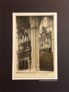 Órgano Aquilino Amezua de la Catedral de Sevilla, c.a.1950