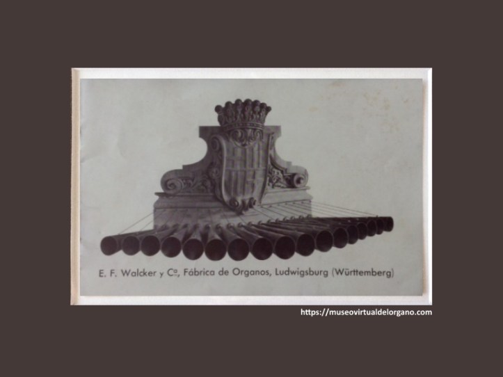 Folleto Órgano Monumental E.F. Walcker del Palacio Nacional de la Exposición de Barcelona. Agustín Guarro, Barcelona, 1929