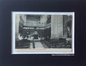 Órgano y coro de la Catedral de Jerez de la Frontera, Cádiz. Edición Almirall. Fototipia Thomas, c.a. 1910