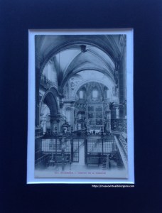 Órgano pequeño y coro de la Catedral de Valencia. Ed. Andrés Fabert, Valencia, ca. 1920