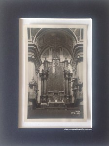 Órgano Real Colegiata de la Santísima Trinidad, La Granja de San Ildefonso, Segovia. Foto Loty, c.a. 1930