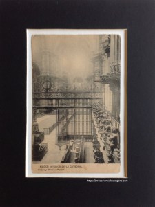 Órgano del Evangelio, Pedro Roqués, Catedral de Cádiz. Foto Hauser y Menet, Madrid, 1912