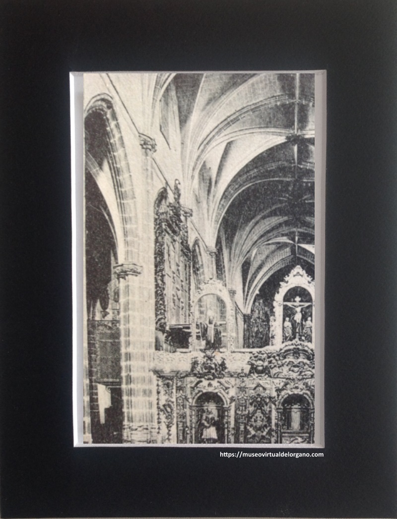 Órgano Juan de Andueza, Catedral Magistral de Alcalá de Henares, Madrid. Hauser y Menet, Madrid, ca. 1910