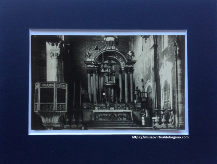 Órgano Iglesia de Santa Ana, Garachico. Santa Cruz de Tenerife, ca. 1920