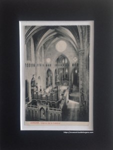 Órgano de la Catedral de Gerona. Edición Almirall, Barcelona. Fototipia Thomas, ca. 1910