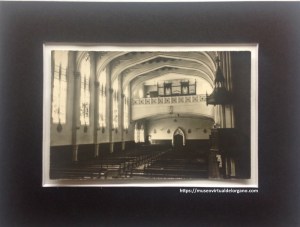 Órgano del Colegio de Santa María, Vitoria. Álava. Imp. Gráficas Victoria, ca. 1950