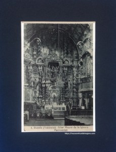 Órgano Iglesia de San Valero y San Vicente Mártir , Ruzafa. Valencia. Junta de Festejos de la Asociación de San Miguel Arcángel de Ruzafa, Valencia. Grafos, Madrid, 1921