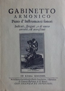 Bonanni, Filippo, Gabinetto armonico pieno d'instromenti sonori, [Edición facsímil de la de Roma, 1723 (Imprenta de Giorgio Piacho) conservada en la biblioteca de del Monasterio Benedictino de Silos (Burgos)] , Old Book Factory, [Vitoria], 2004