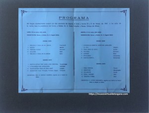 Programa concierto de inauguración oficial del órgano de la Santa Iglesia Catedral Basílica del Señor Santiago de Bilbao. Imprenta Iturburu, 1967