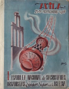 Muñoz Luengo, R.; Hermandad Diocesana de Sacristanes, Organistas y Servidores Seglares de la Iglesia, “I Asamblea Nacional de Sacristanes, Organistas y Servidores Seglares de la Iglesia de España”, Laudate. Revista mensual de formación y orientación, vol. Julio - Agosto - Septiembre, n.º 19-21, 1957