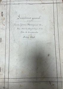 Órgano Iglesia de Santa María Magdalena. Inventario general de la Santa Iglesia Parroquial de Santa María Magdalena, de la Villa de Ciempozuelos”, 1905, Ciempozuelos