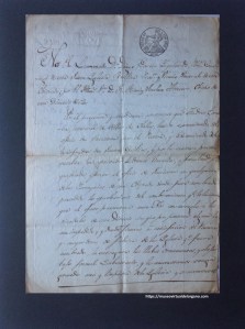 D. Diego García Izquierdo, Lic., “Nombramiento de Andrés Torralba como sacristán por la Diócesis de Cuenca”, 1852