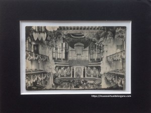 Órgano del Orfeó Catalá. Fototipia Samsot y Missé Gerns Barña. Unión Postal Universal, ca. 1910