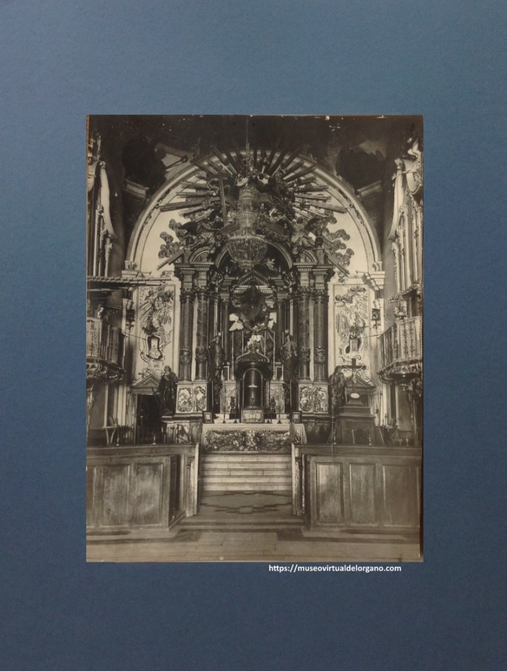 Órganos barrocos Santa María de Cocentaina. Alicante, ca. 1920