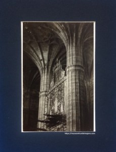 Órgano barroco, iglesia de Santo Tomás de Haro, La Rioja, ca. 1950