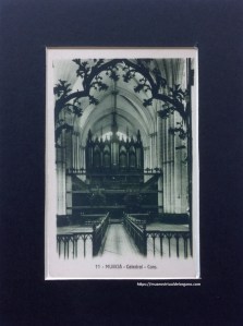 Fotografía Órgano “Merklin-Schütze” Catedral de Murcia, Edición Sucesores de Nogués, Murcia, ca. 1920