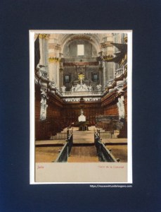 Órgano del Evangelio, Catedral de Jaén. Edición Anguita, ca. 1920