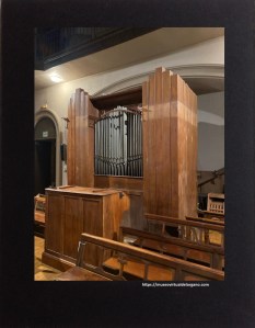 Órgano modelo “Magnificat”, “Nuestra Señora de Begoña”, Gran Fábrica de Órganos de iglesia, salón y concierto, Juan Dourte, capilla Santa Casa de Misericordia, Bilbao. Vizcaya. J. Sergio del Campo Olaso, 2023