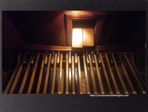 Pedal del órgano Bishop & Sons , Catedral Anglicana de San Juan Bautista, Ciudad Autónoma de Buenos Aires. Argentina. Fotografía Felipe Madinaveitia, 2024