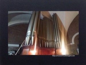 Órgano Gebrüder Rieger, iglesia de Santa María, Buenos Aires. Foto Felipe Madinaveitia, Argentina, 2024