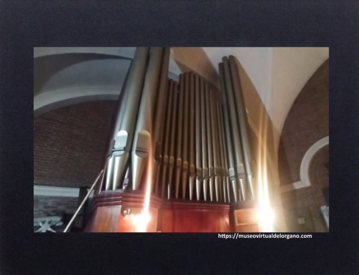 Órgano Gebrüder Rieger, iglesia de Santa María, Buenos Aires. Foto Felipe Madinaveitia, Argentina, 2024