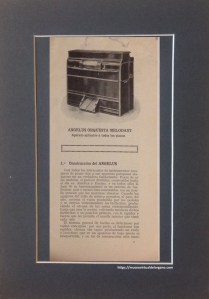 Grabado Angelus orquesta melodant, Catálogo Angelus orquesta melodant, Guarro Hermanos, Barcelona, ca. 1903-1910
