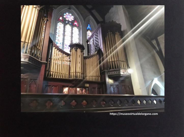 Órgano Forster & Andrews, Primera Iglesia Metodista, Ciudad Autónoma de Buenos Aires. Argentina. Foto Felipe Madinaveitia, Argentina, 2024