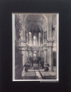 Órgano del lado del Evangelio, Julián de la Orden, Catedral de Málaga. Edición Knackstedt y Näther, Hamburgo (Alemania), ca. 1910