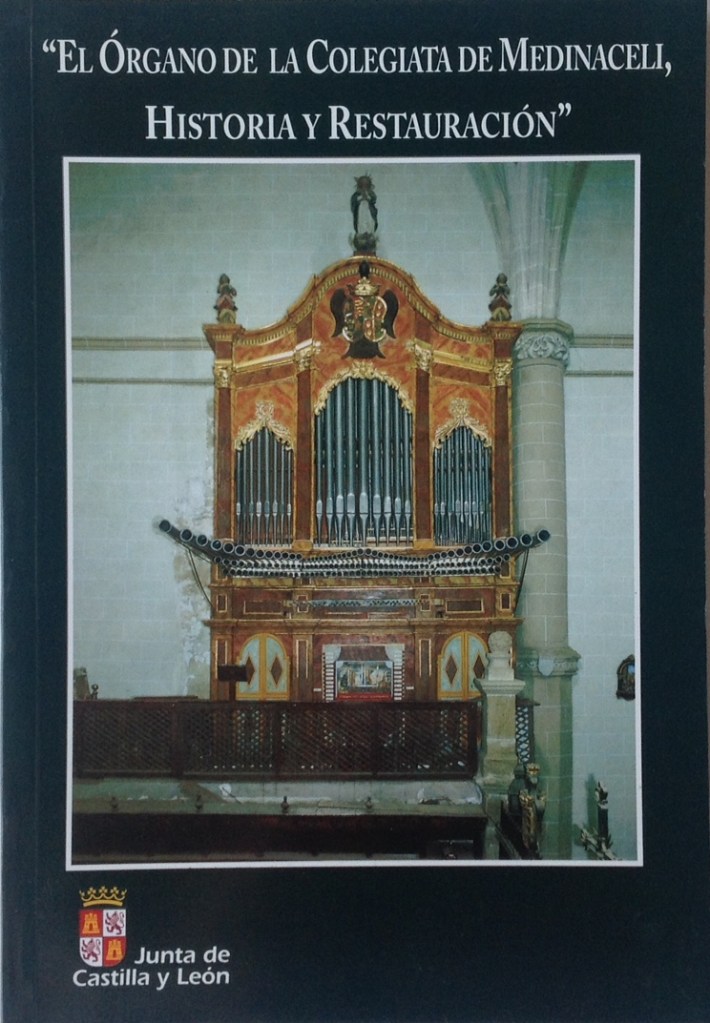Palacios Sanz, José Ignacio; Magaz, Luis (1996). El órgano de la Colegiata de Medinaceli: historia y restauración. Valladolid: Junta de Castilla y León, Consejería de Educación y Cultura; Asociación Manuel Marín de Amigos del Órgano
