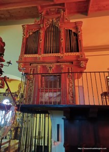 Órgano iglesia ex-colegiata de San Miguel Arcángel, Escalona. Toledo. Foto José Luis García Blanco, 2025