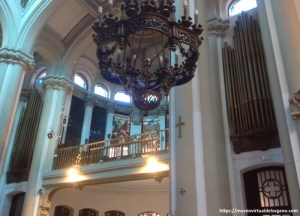 Fachada órgano Estey iglesia del antiguo Hospital de Jornaleros de San Francisco de Paula. Madrid. Fotografía José Luis García Blanco, 2025