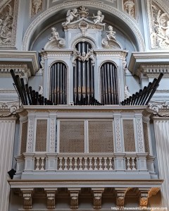 Órgano iglesia del Real Monasterio de la Encarnación. Fotografía José Luis García Blanco, 2025