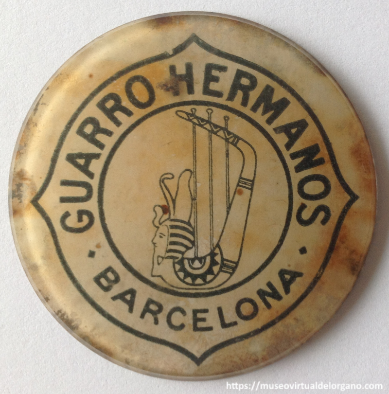 Placa GUARRO Hermanos, Barcelona, ca. 1903-1910