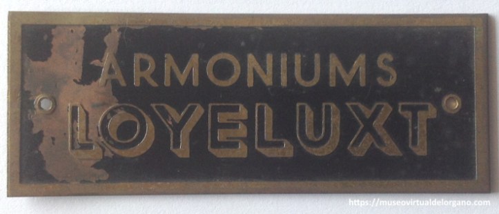Armoniums Loyeluxt, Azpeitia. Guipúzcoa, ca. 1960